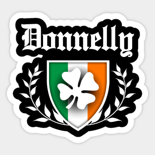 Donnelly Shamrock Crest Sticker